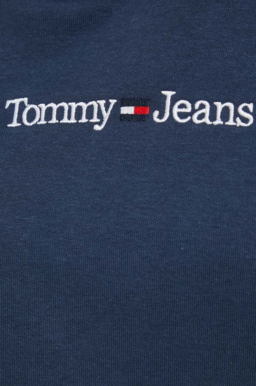 Tommy Jeans Mikina dámska s kapucňou jednofarebná - Pepit.sk