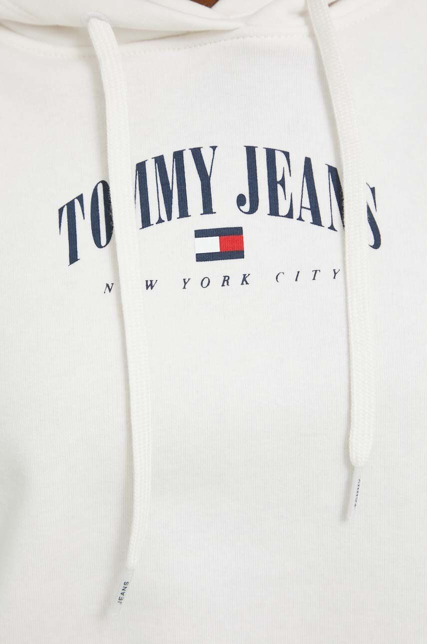 Tommy Jeans Mikina dámska tmavomodrá farba s potlačou - Pepit.sk