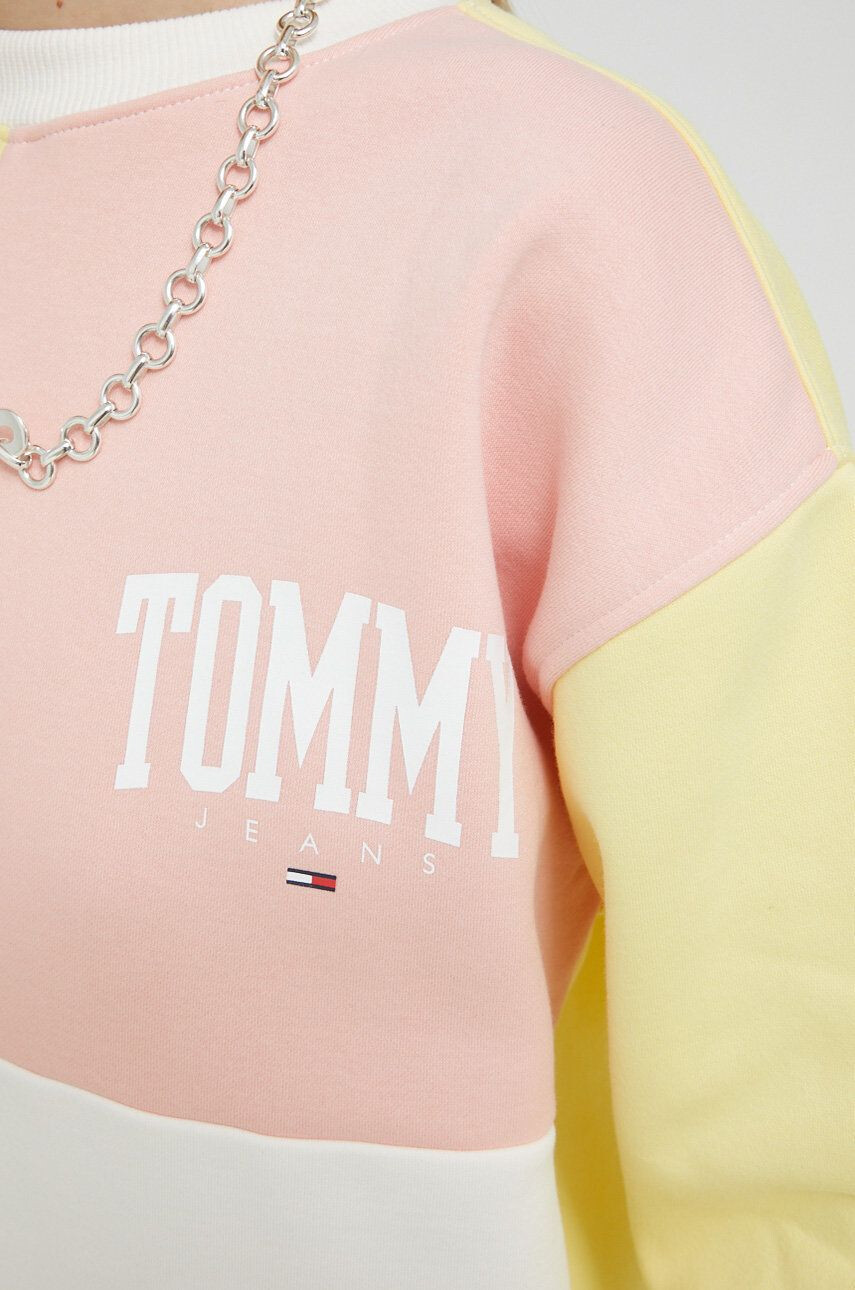 Tommy Jeans Mikina dámska vzorovaná - Pepit.sk