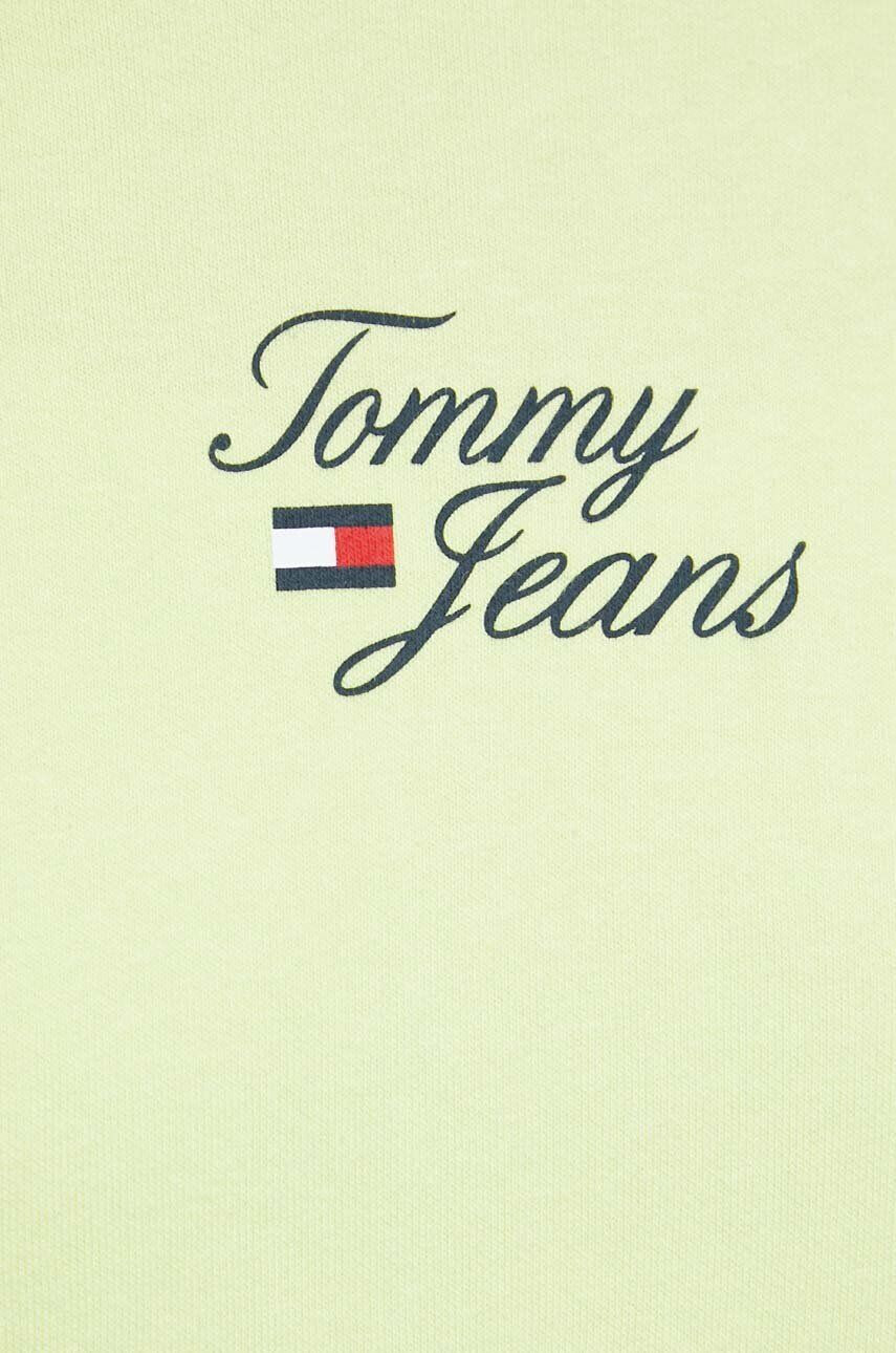 Tommy Jeans Mikina dámska tmavomodrá farba s kapucňou s nášivkou - Pepit.sk