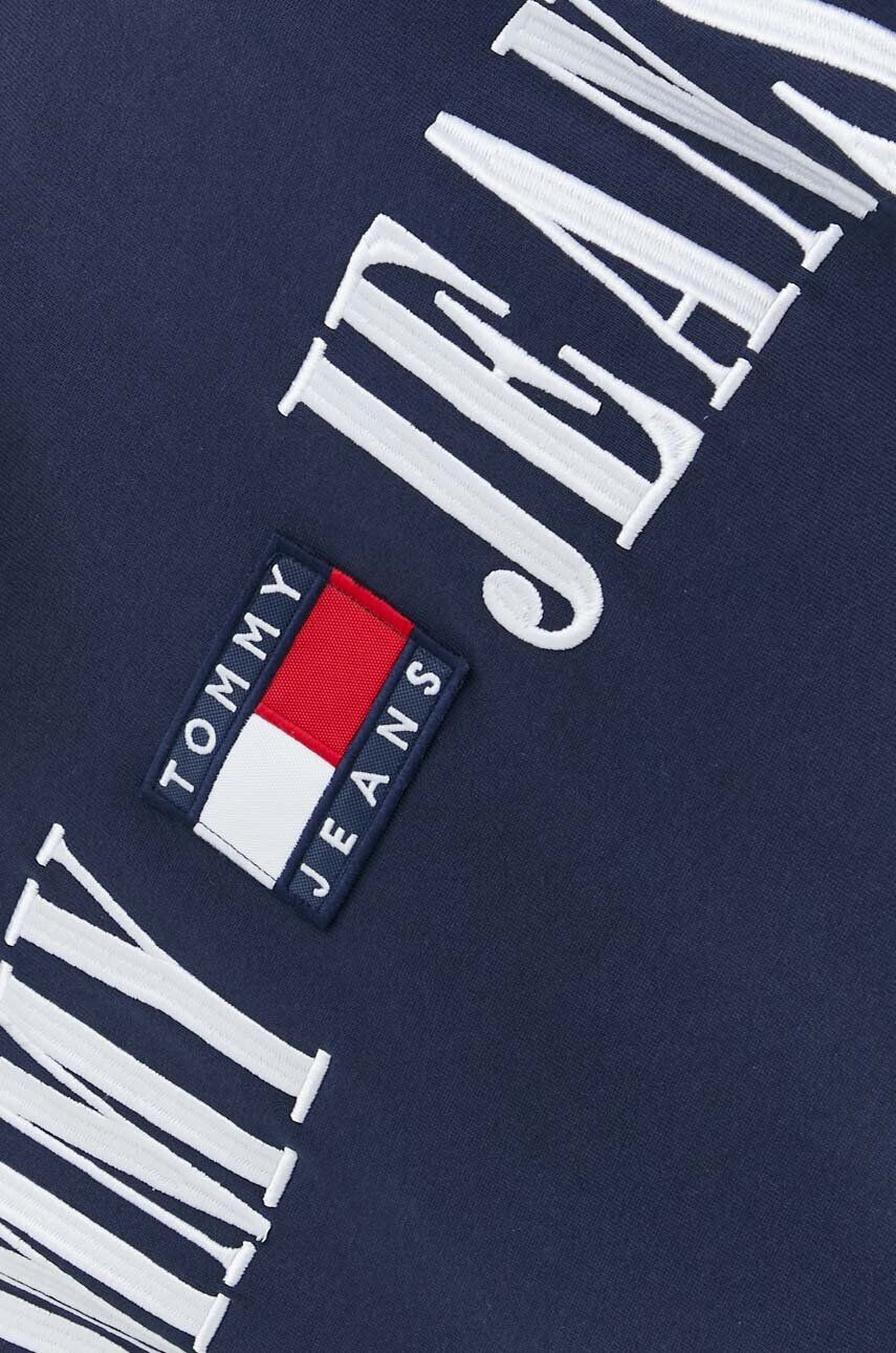 Tommy Jeans Mikina dámska béžová farba s nášivkou - Pepit.sk