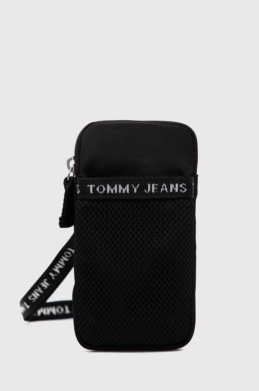 Tommy Jeans Obal na mobil čierna farba - Pepit.sk