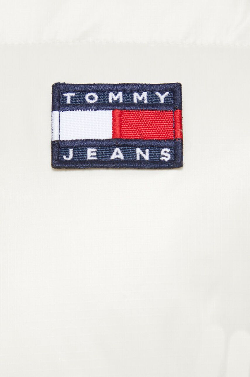 Tommy Jeans Páperová bunda dámska béžová farba zimná - Pepit.sk