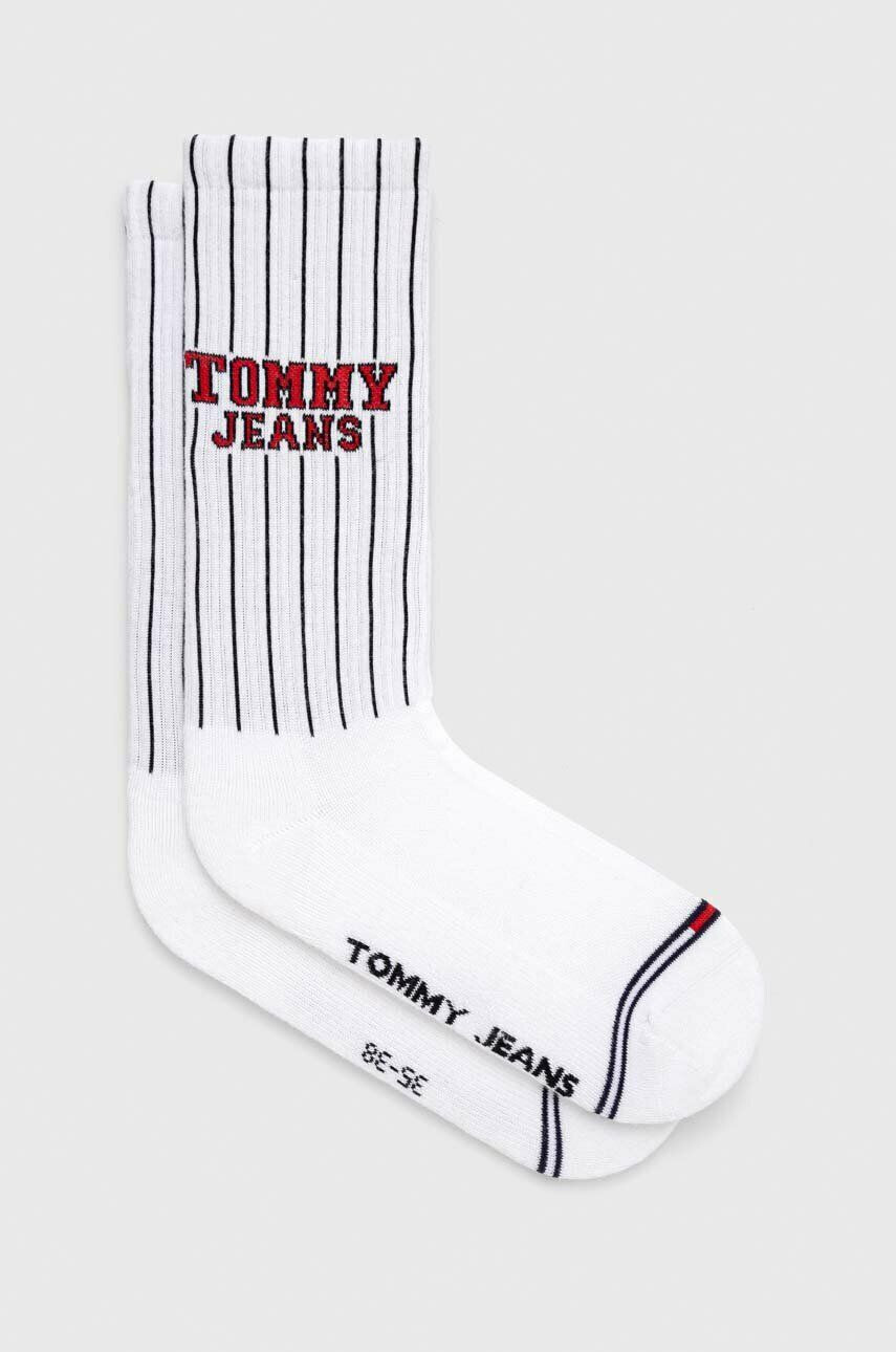 Tommy Jeans Ponožky biela farba - Pepit.sk