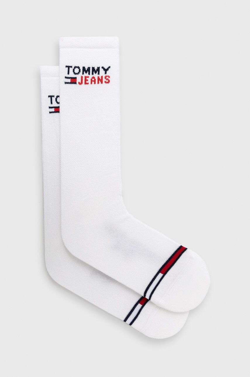 Tommy Jeans Ponožky biela farba - Pepit.sk