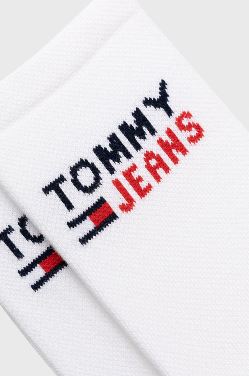 Tommy Jeans Ponožky biela farba - Pepit.sk