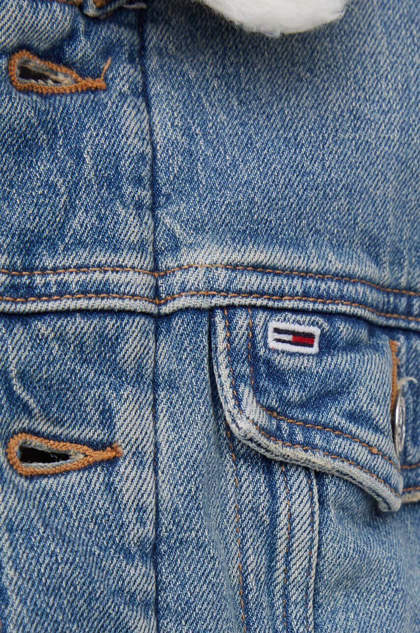 Tommy Jeans Rifľová bunda dámska prechodná - Pepit.sk