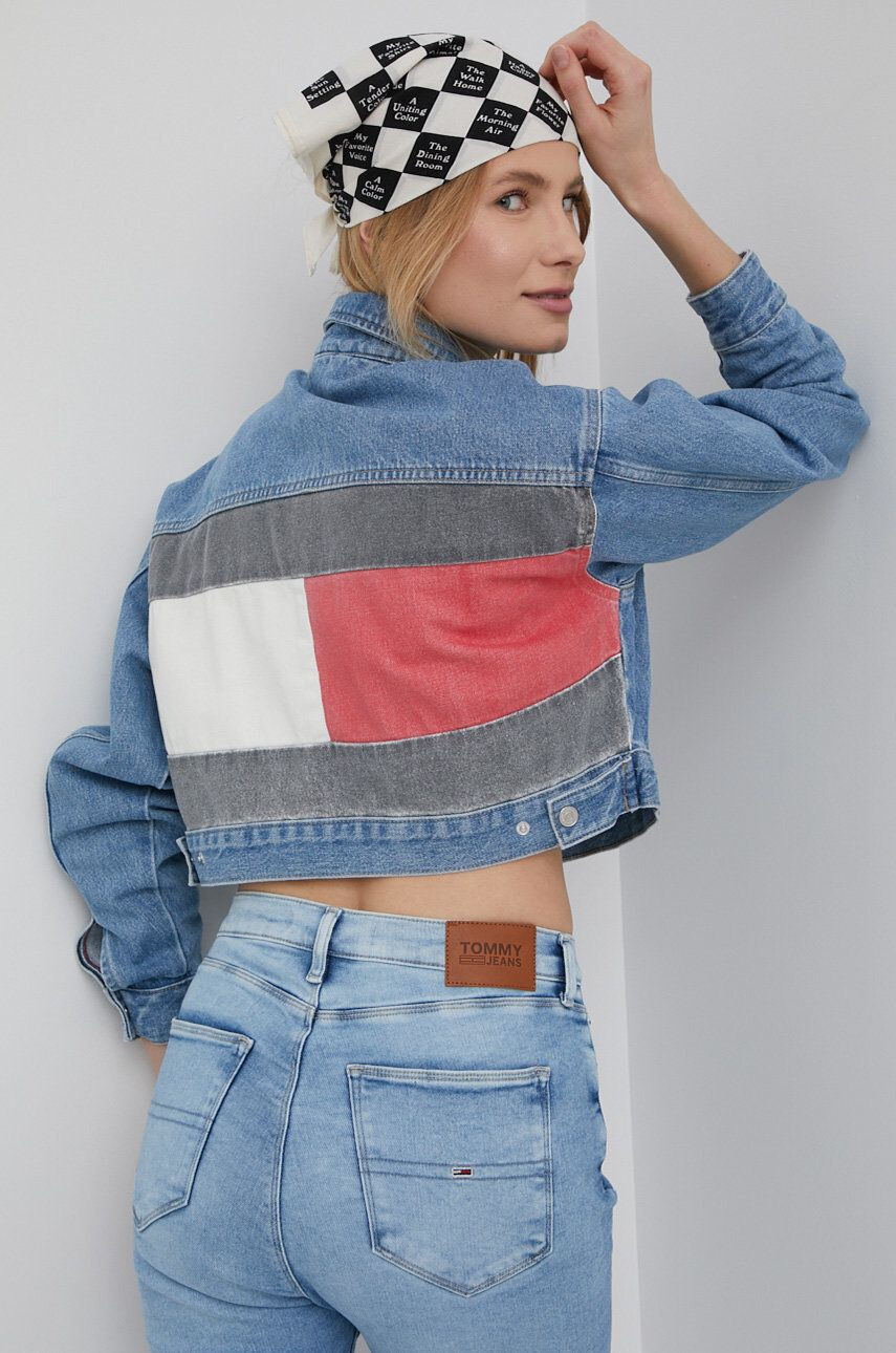 Tommy Jeans Rifľová bunda Bf8032 - Pepit.sk