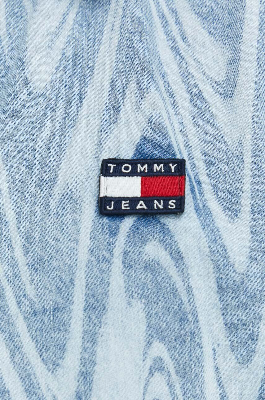 Tommy Jeans Rifľová košeľa dámska regular s klasickým golierom - Pepit.sk