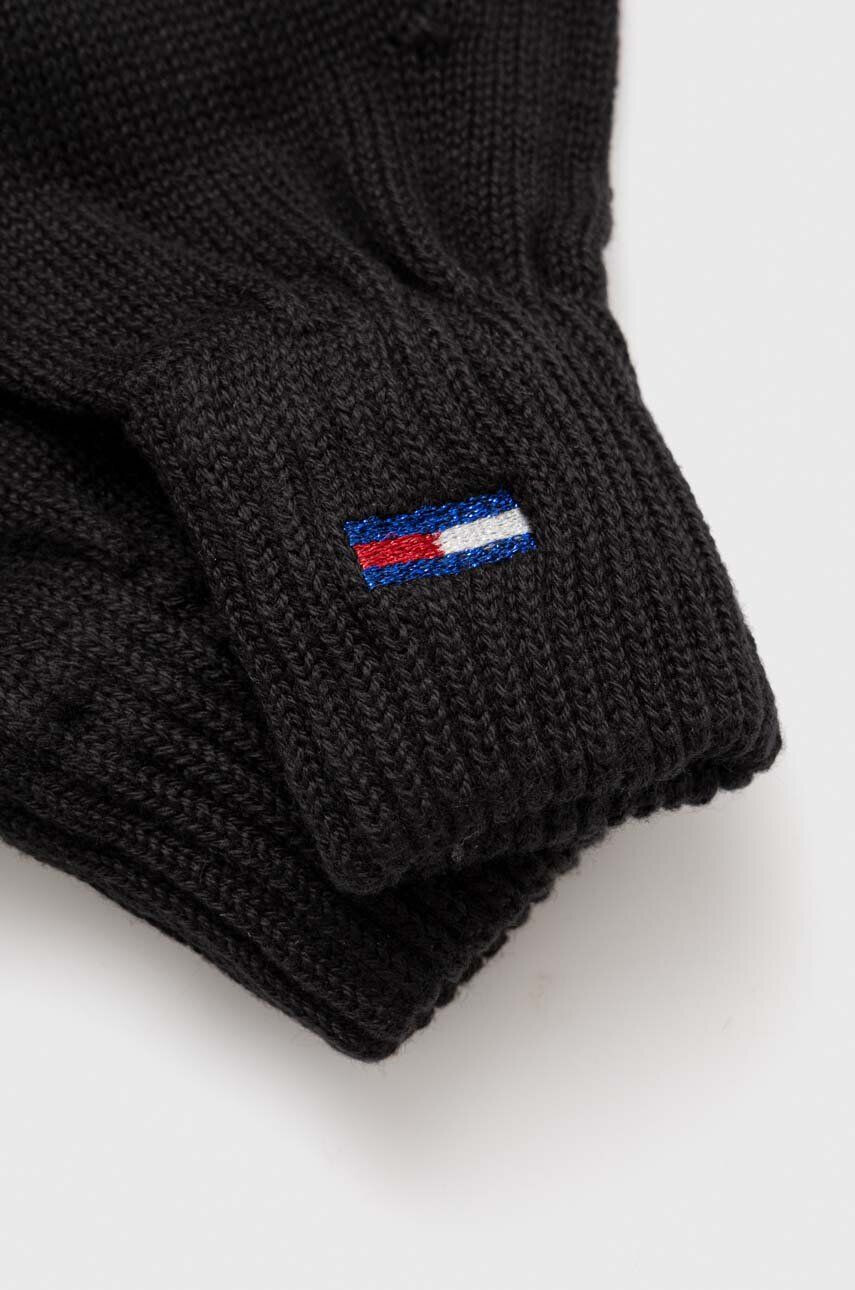 Tommy Jeans Rukavice dámske biela farba - Pepit.sk