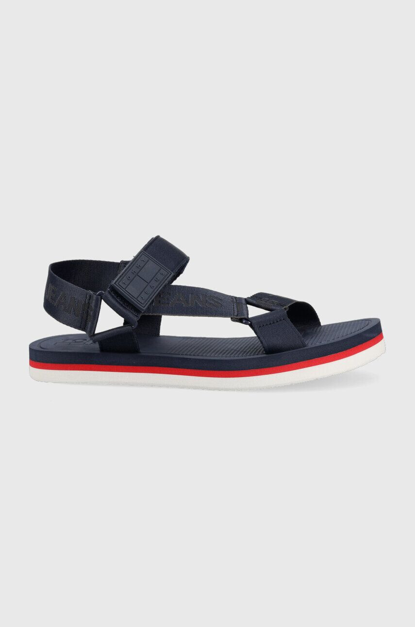 Tommy Jeans Sandále MENS EVA SANDAL pánske tmavomodrá farba EM0EM00976 - Pepit.sk