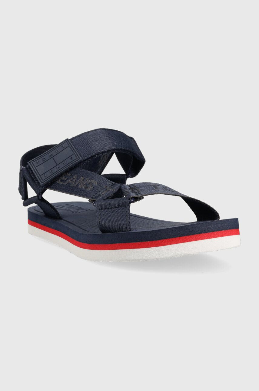 Tommy Jeans Sandále MENS EVA SANDAL pánske tmavomodrá farba EM0EM00976 - Pepit.sk