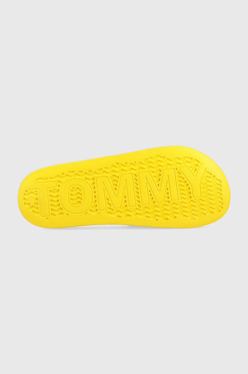 Tommy Jeans Šľapky POOL SLIDE ESS pánske žltá farba EM0EM01191 - Pepit.sk