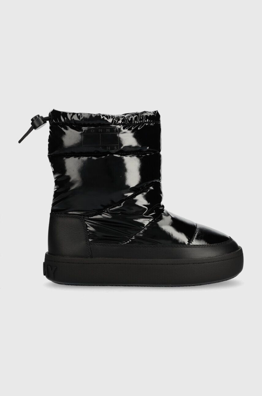 Tommy Jeans Snehule TJW WINTER BOOT čierna farba EN0EN02252 - Pepit.sk