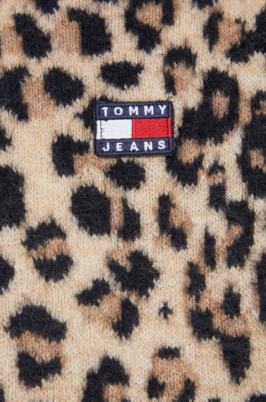 Tommy Jeans Sveter pánsky čierna farba teplý - Pepit.sk