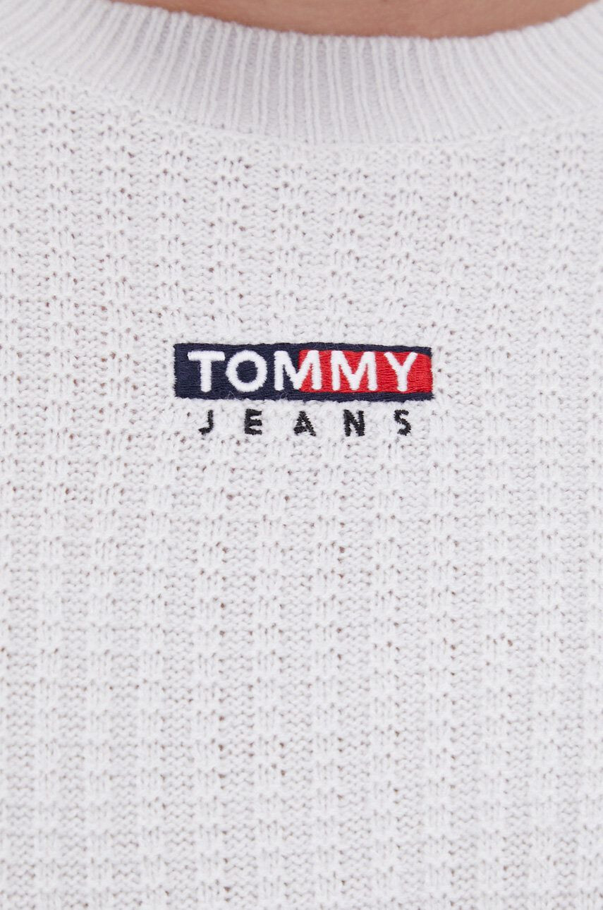 Tommy Jeans Sveter pánsky šedá farba - Pepit.sk