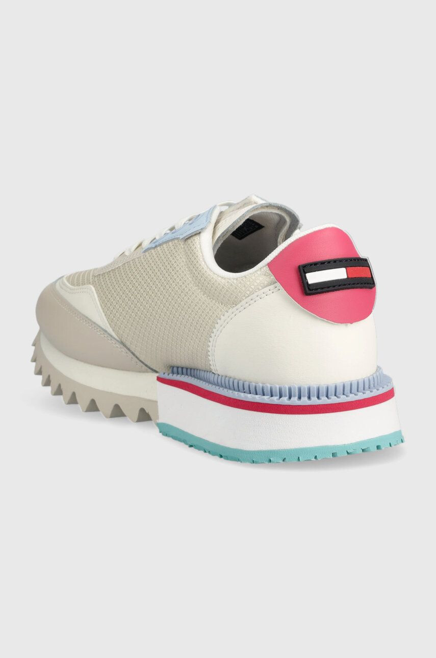 Tommy Jeans Tenisky En0en02055 Cleat Low béžová farba - Pepit.sk