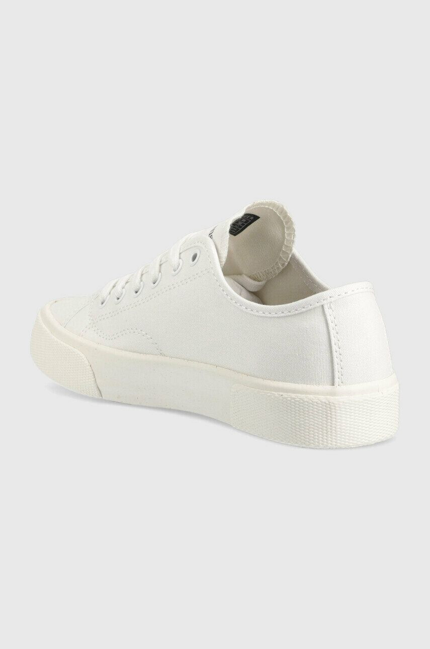 Tommy Jeans Tenisky LOW CUT WMNS CANVAS dámske biela farba EN0EN02085 - Pepit.sk