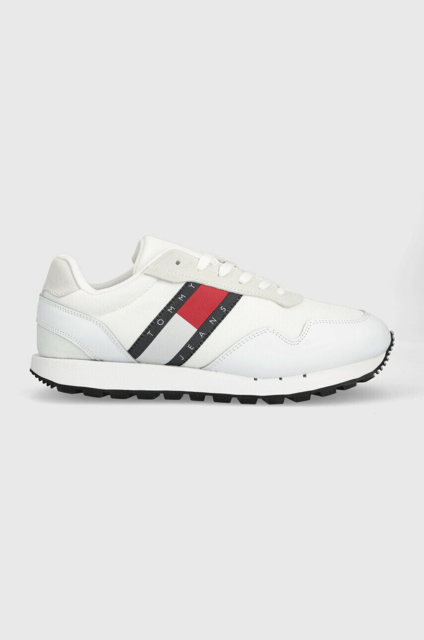 Tommy Jeans Tenisky RETRO RUNNER ESS biela farba EM0EM01081 - Pepit.sk