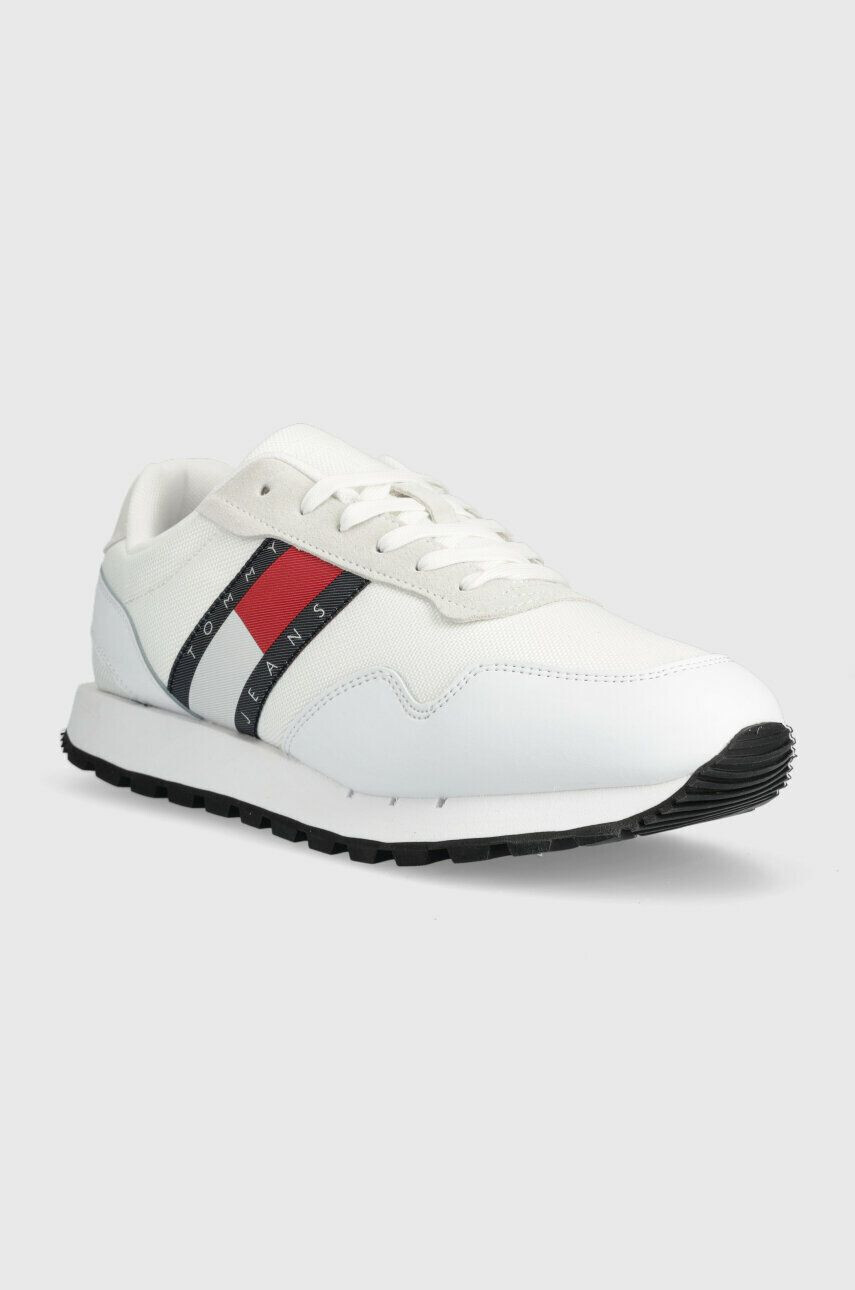 Tommy Jeans Tenisky RETRO RUNNER ESS biela farba EM0EM01081 - Pepit.sk