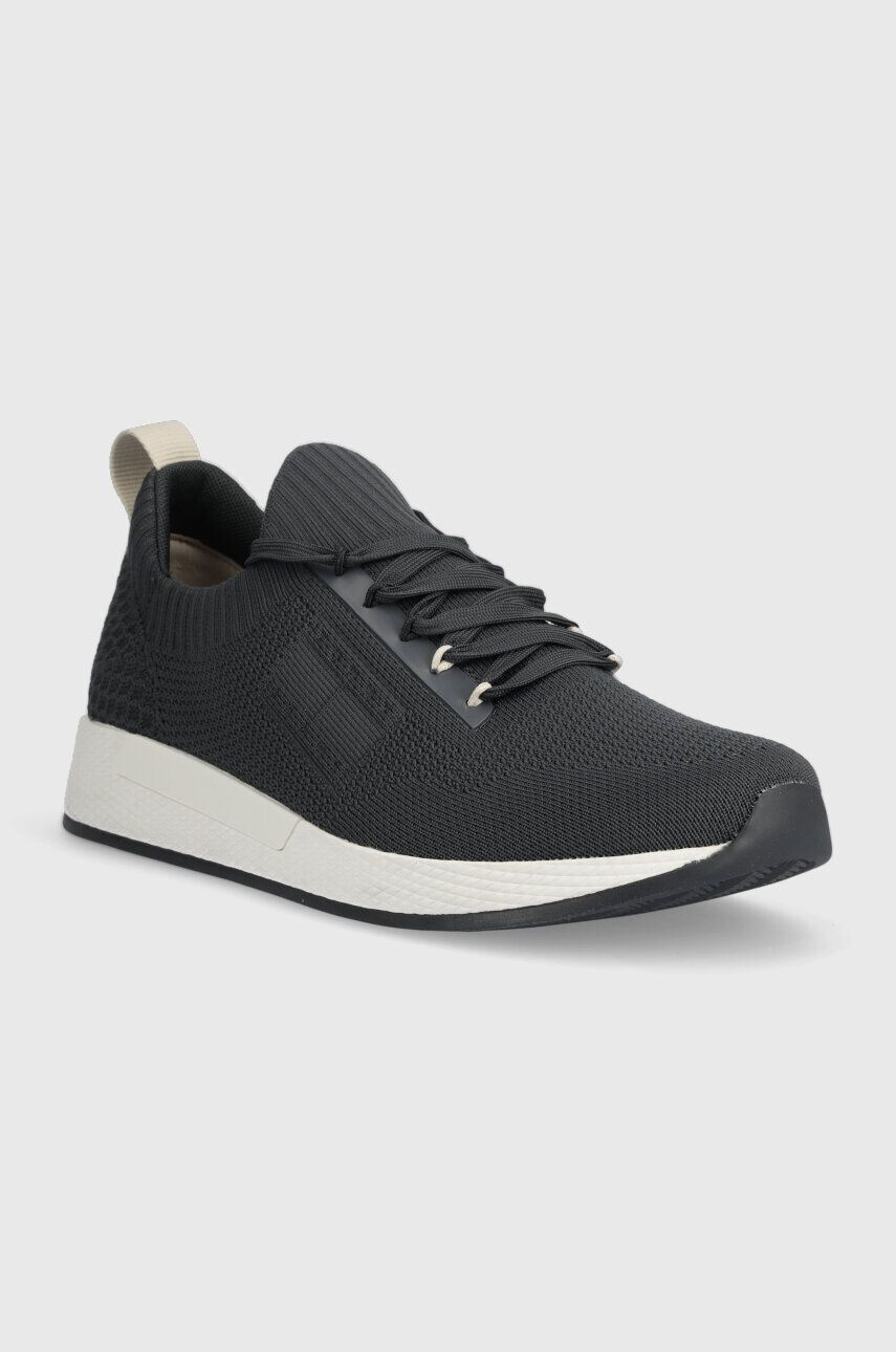 Tommy Jeans Tenisky TJM KNITTED RUNNER šedá farba EM0EM01225 - Pepit.sk