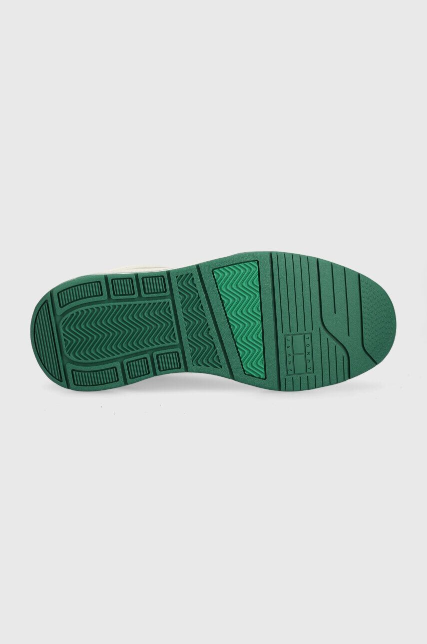 Tommy Jeans Tenisky TJM LEATHER OUTSOLE COLOR biela farba EM0EM01350 - Pepit.sk