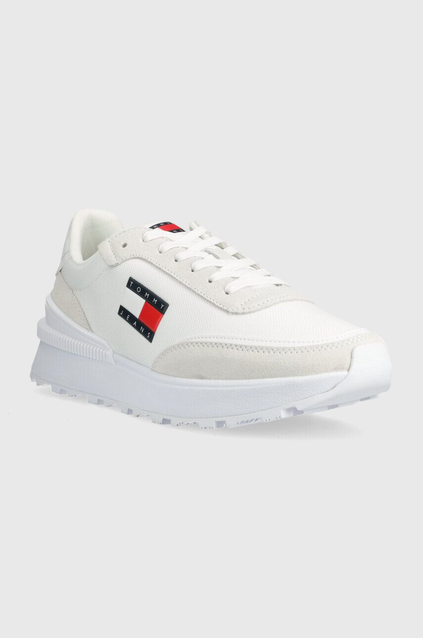 Tommy Jeans Tenisky TJM TECHNICAL RUNNER čierna farba EM0EM01265 - Pepit.sk