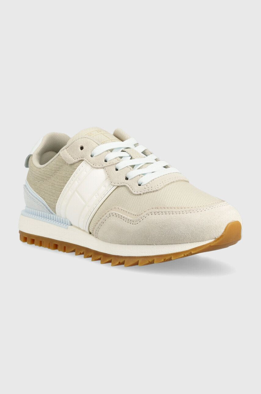 Tommy Jeans Tenisky TJW RETRO RUNNER béžová farba EN0EN02214 - Pepit.sk