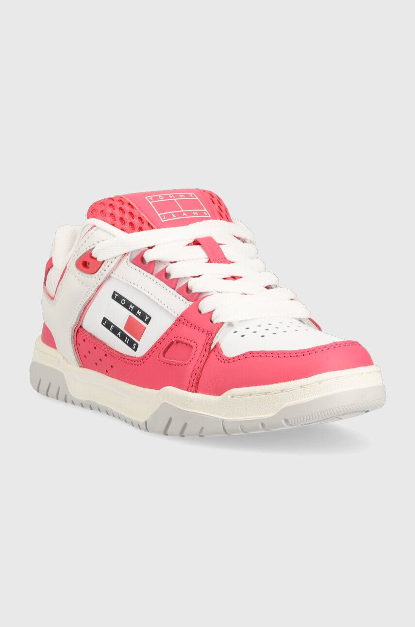 Tommy Jeans Tenisky WMNS SKATE SNEAKER ružová farba - Pepit.sk