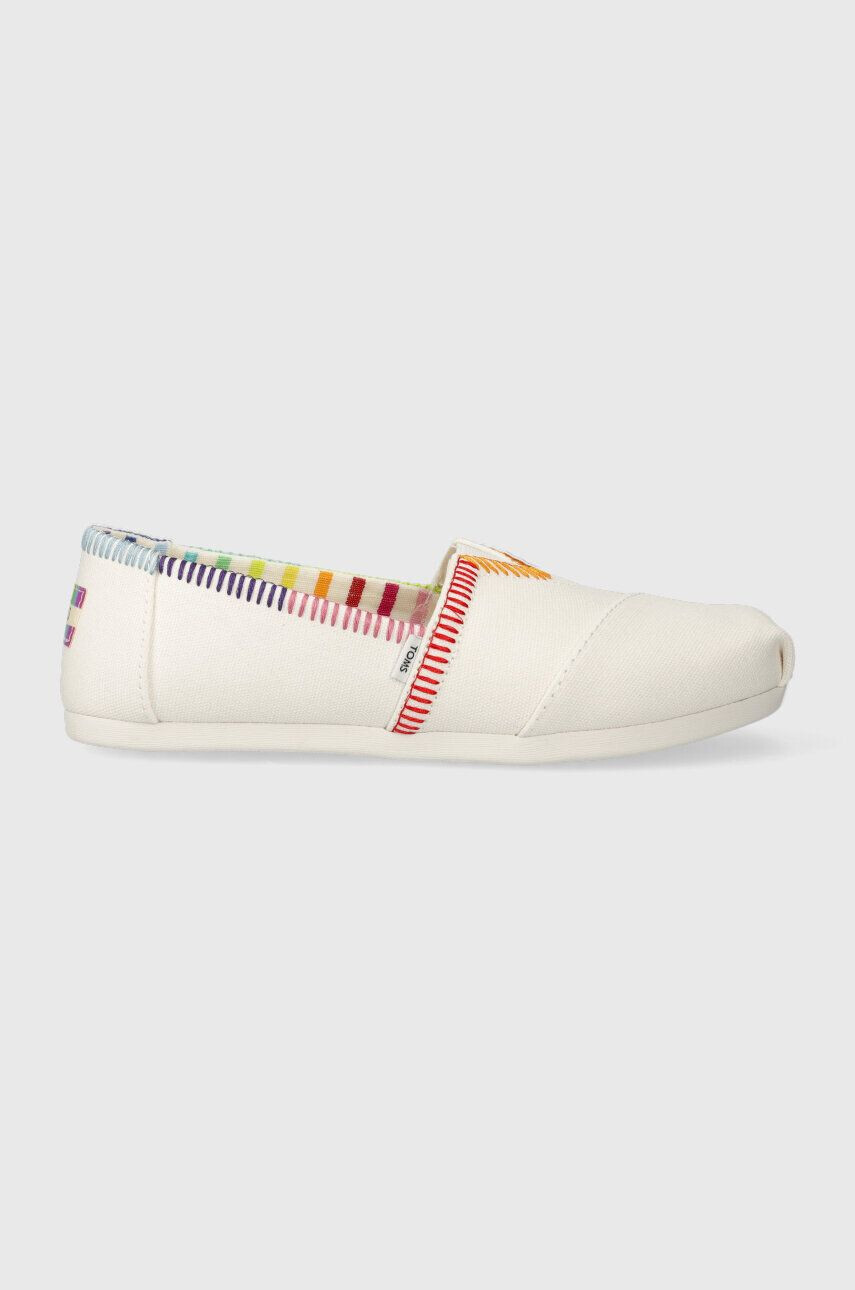 Toms Espadrilky Alpargata biela farba 10019520 - Pepit.sk