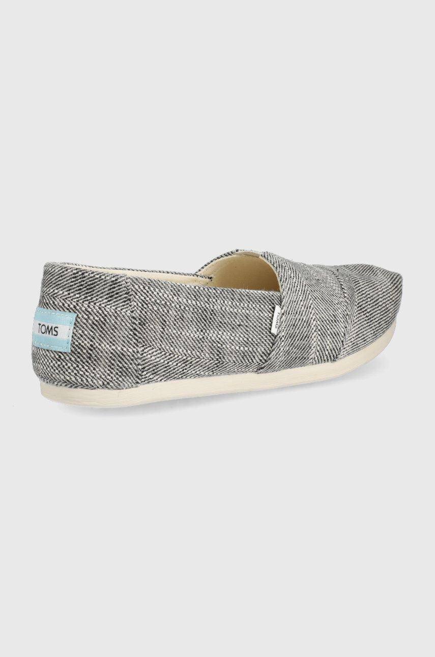 Toms Espadrilky Alpargata čierna farba - Pepit.sk