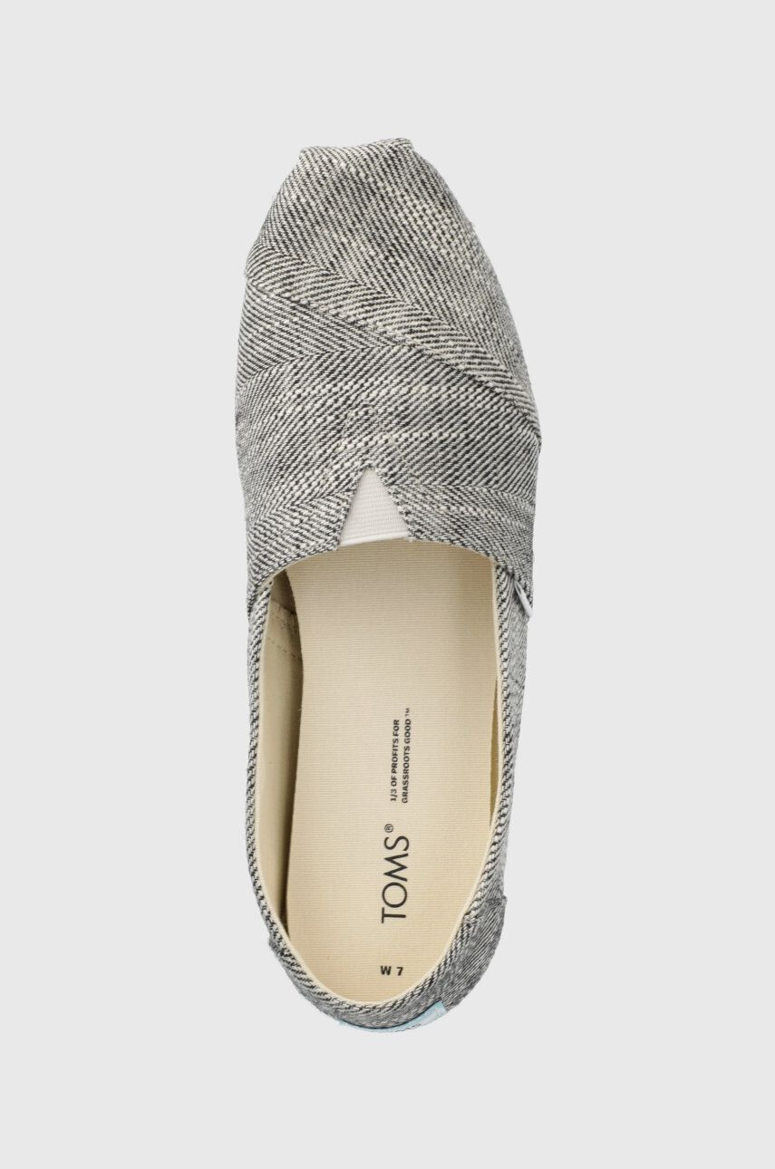 Toms Espadrilky Alpargata čierna farba - Pepit.sk