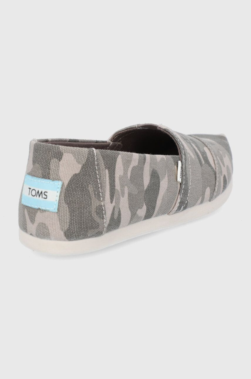 Toms Espadrilky Alpargata šedá farba - Pepit.sk