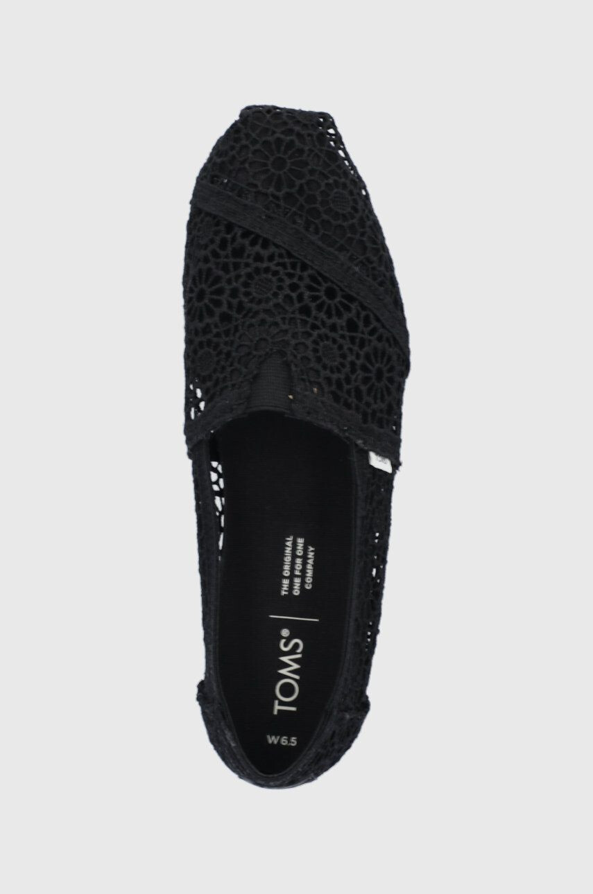 Toms Espadrilky Alpargata čierna farba - Pepit.sk