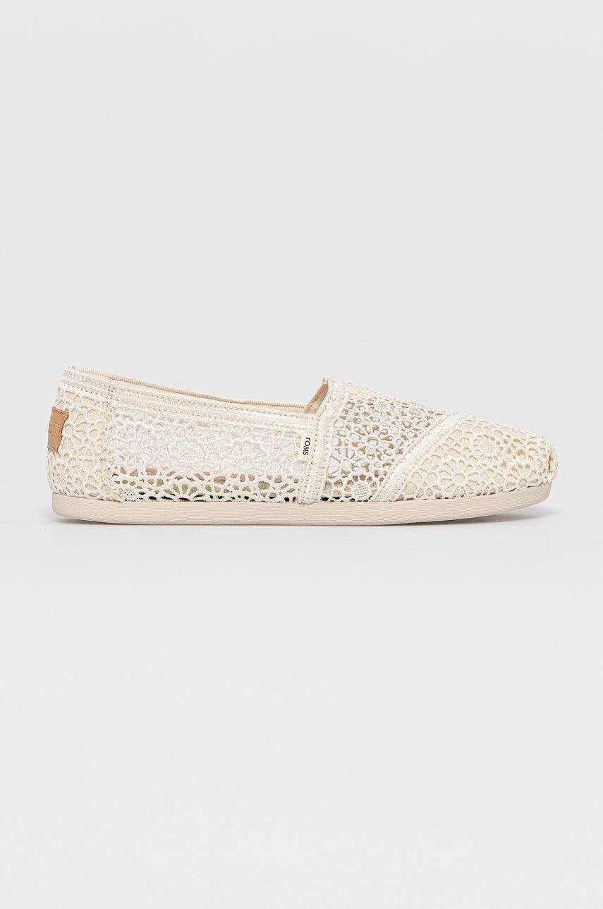 Toms Espadrilky Alpargata béžová farba - Pepit.sk