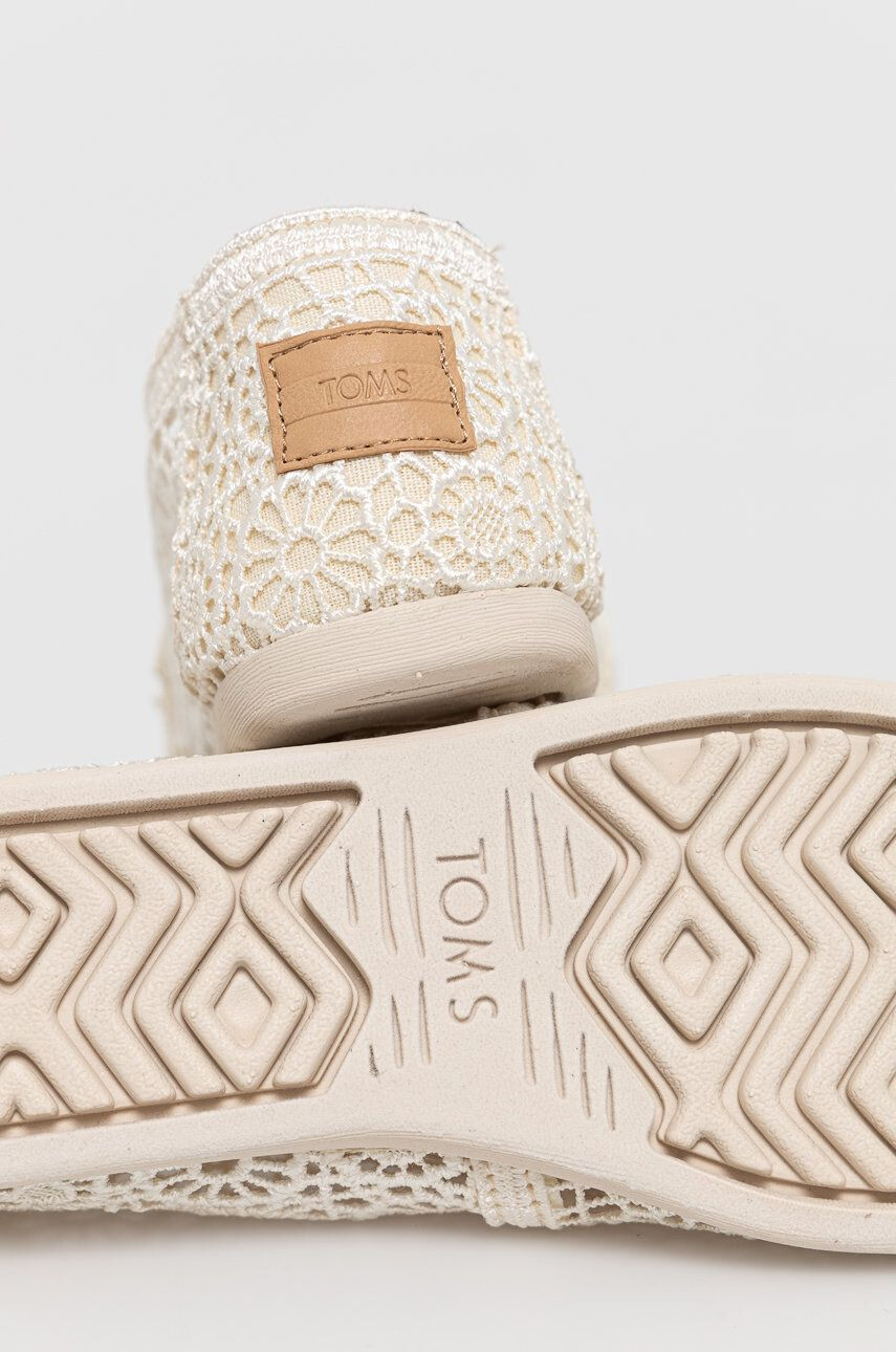 Toms Espadrilky Alpargata béžová farba - Pepit.sk