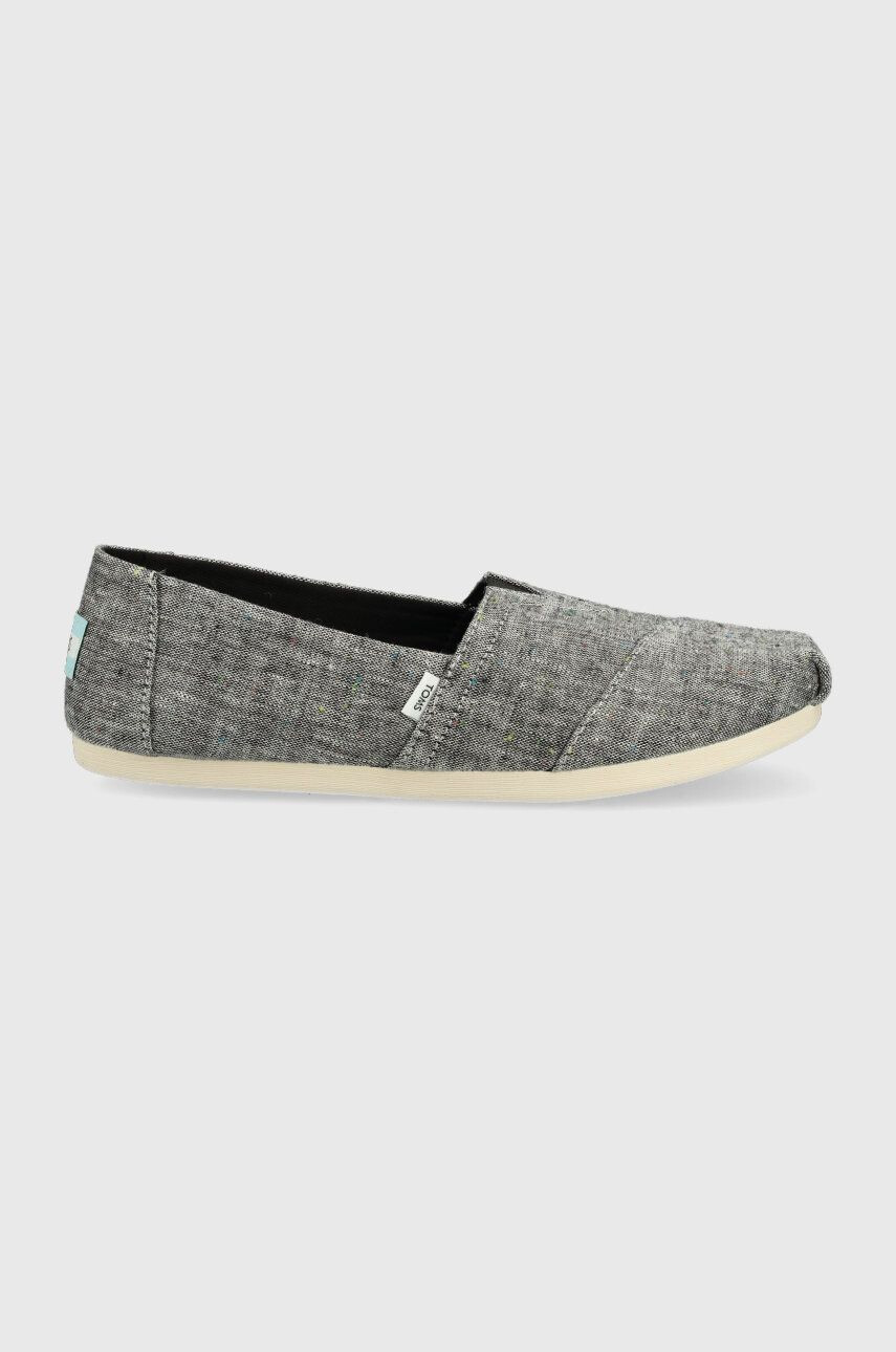 Toms Espadrilky Alpargata šedá farba - Pepit.sk