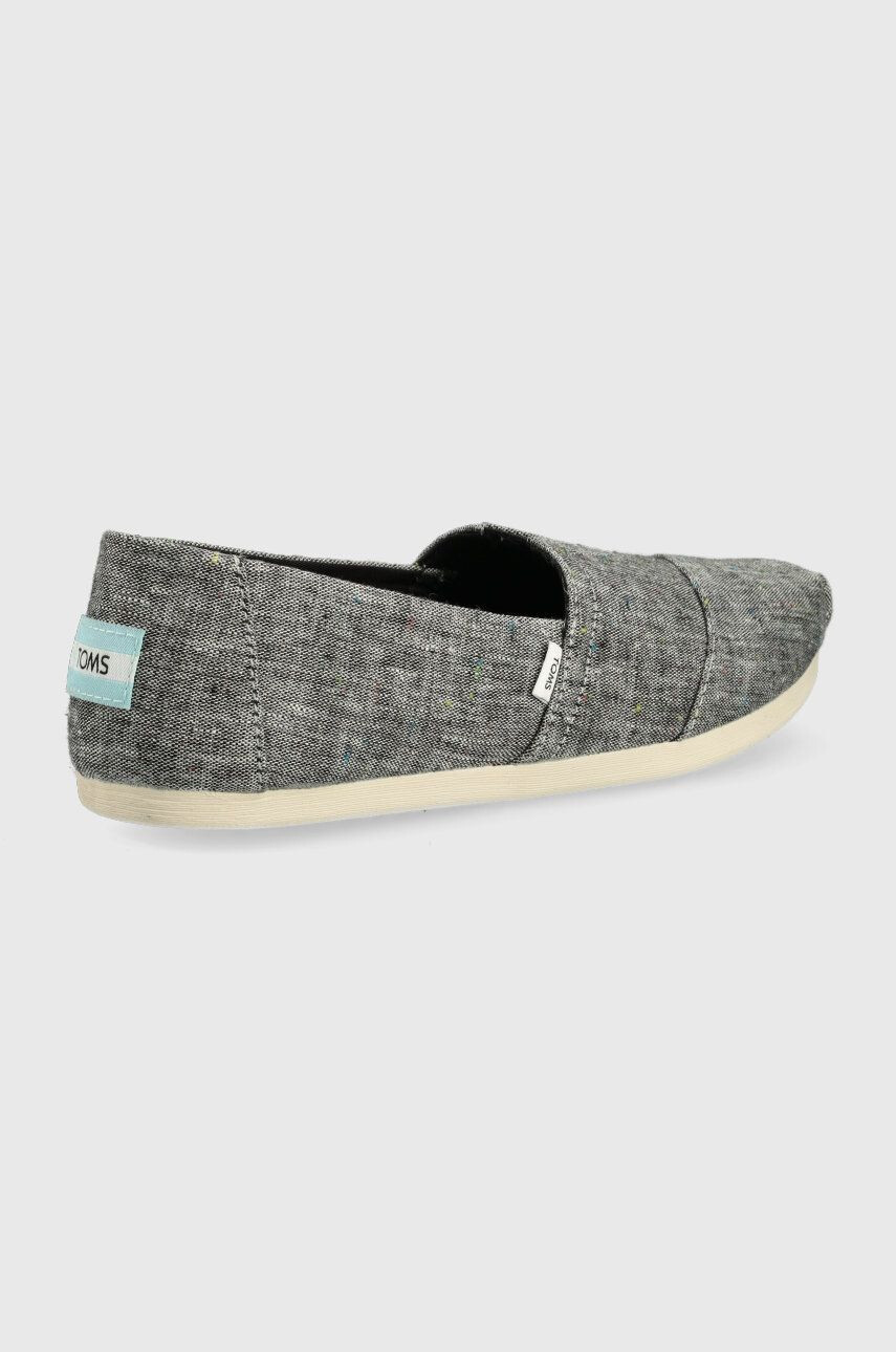 Toms Espadrilky Alpargata šedá farba - Pepit.sk