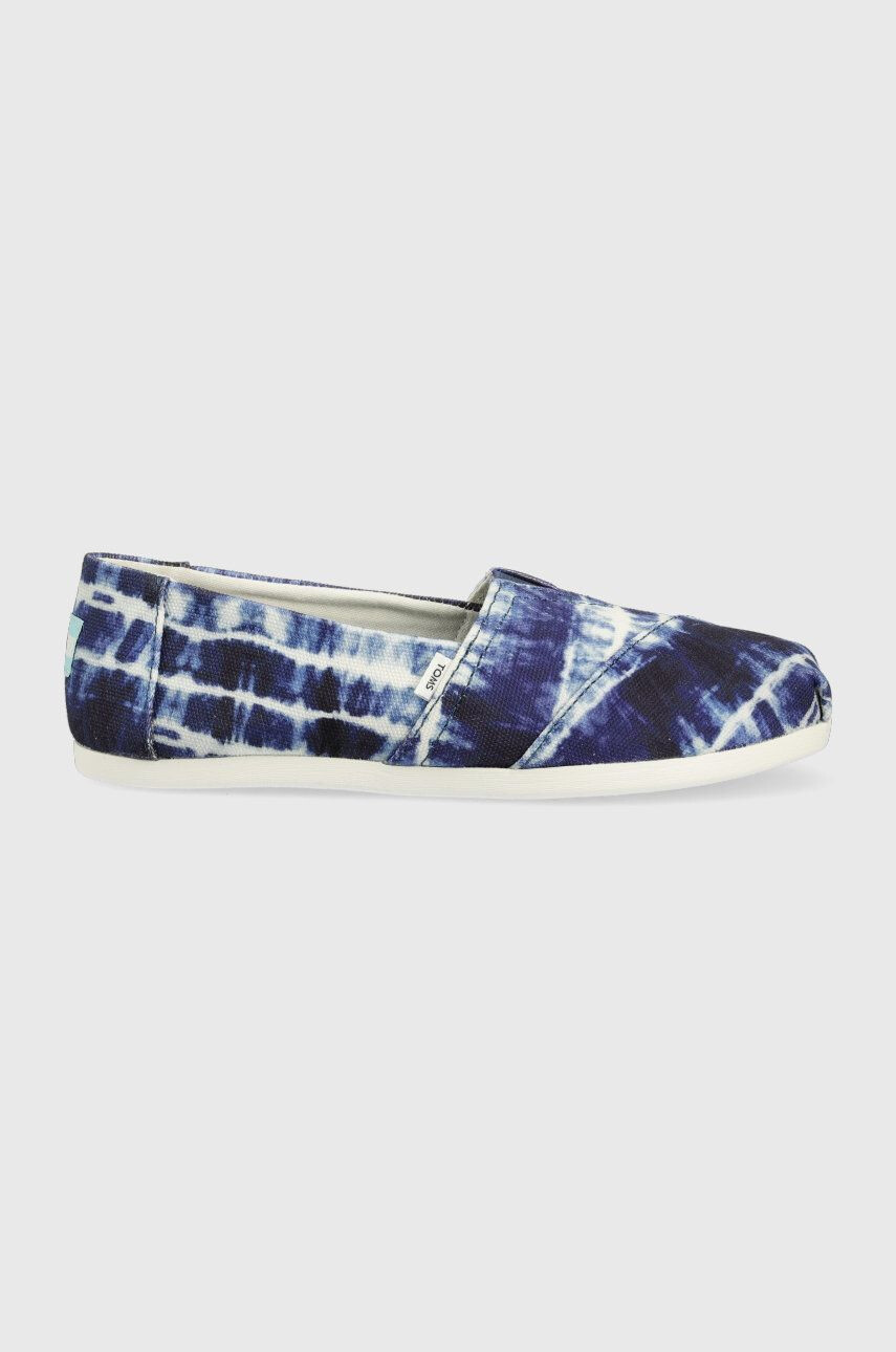 Toms Espadrilky Alpargata tmavomodrá farba - Pepit.sk