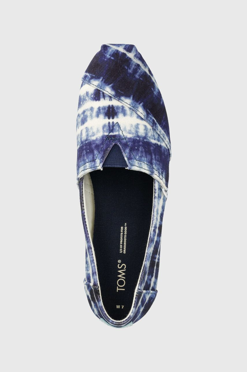 Toms Espadrilky Alpargata tmavomodrá farba - Pepit.sk