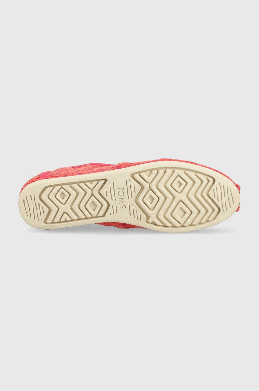 Toms Espadrilky Alpargata ružová farba - Pepit.sk