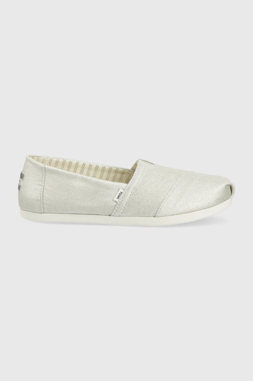 Toms Espadrilky Alpargata oranžová farba - Pepit.sk