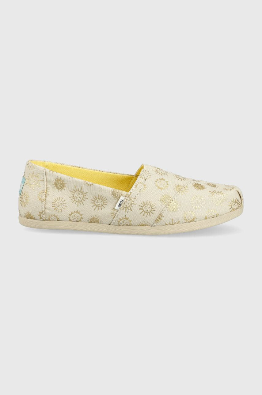 Toms Espadrilky Alpargata béžová farba 10019657 - Pepit.sk