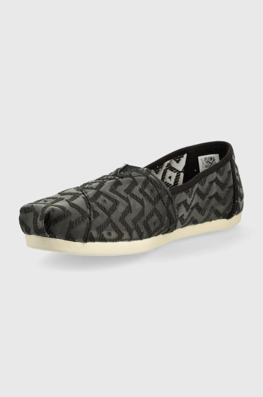 Toms Espadrilky Alpargata čierna farba - Pepit.sk