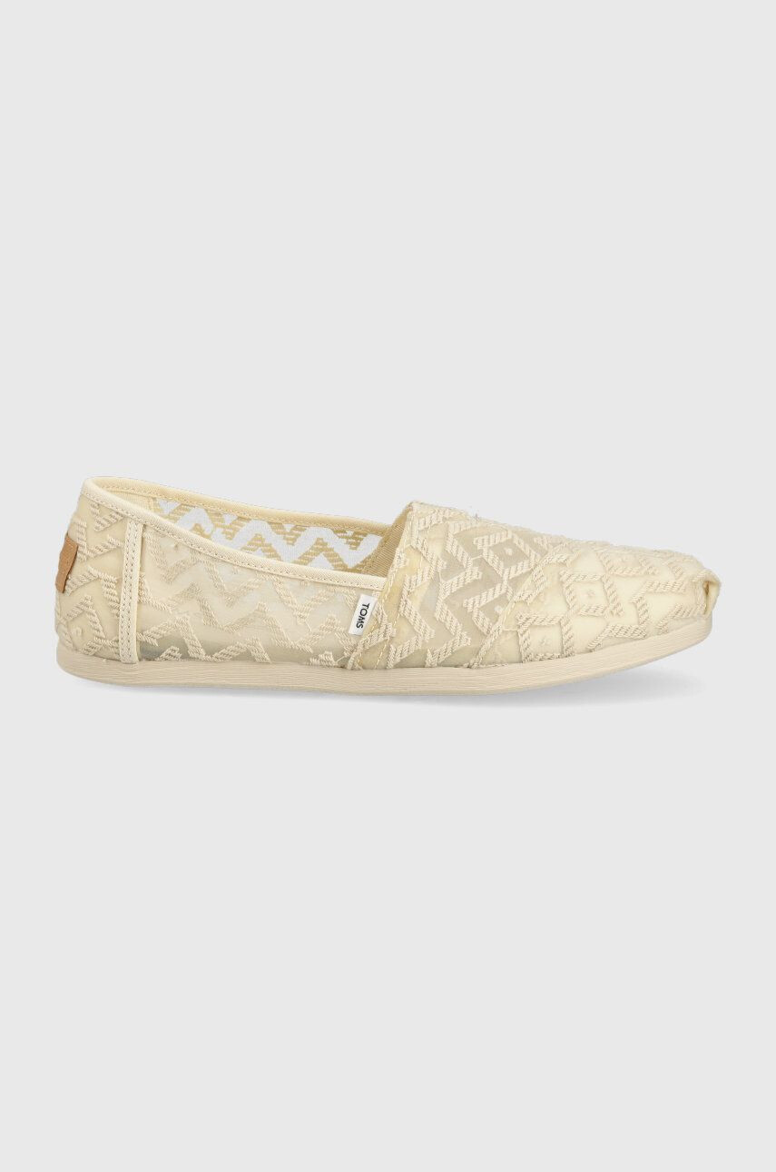 Toms Espadrilky Alpargata béžová farba - Pepit.sk