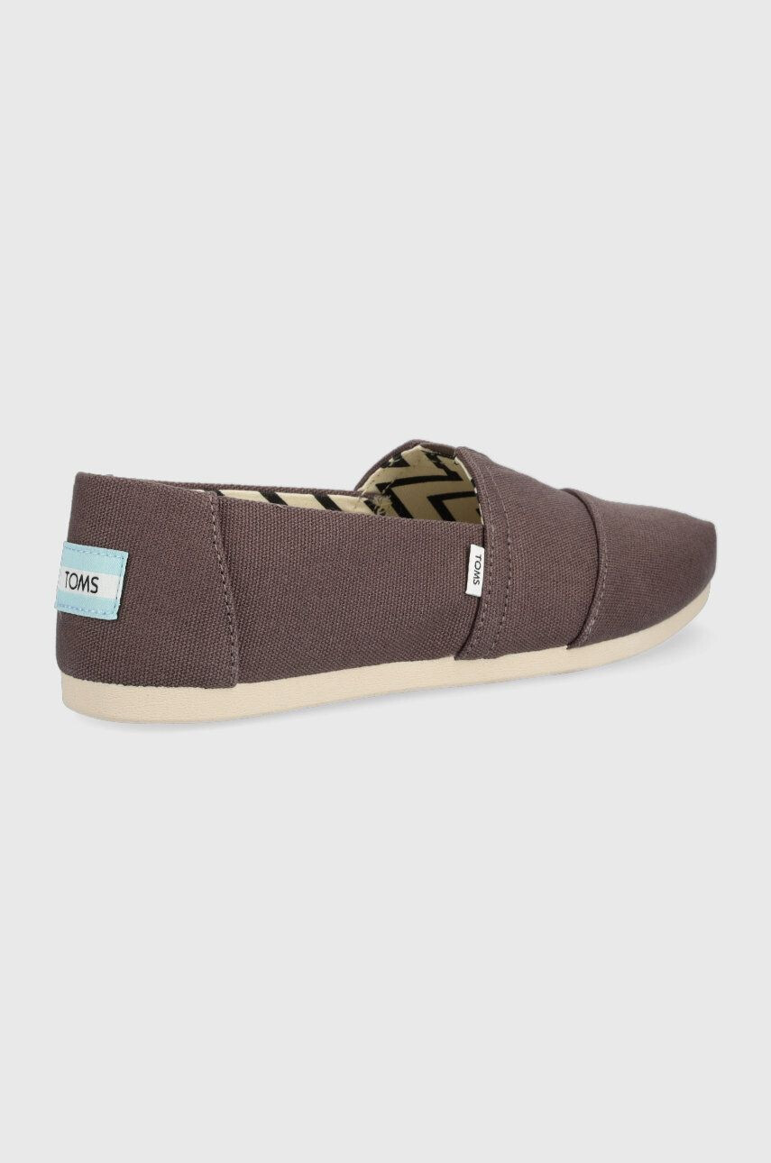 Toms Espadrilky Alpargata šedá farba - Pepit.sk