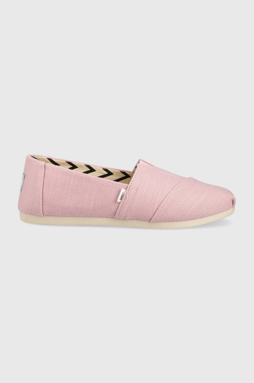 Toms Espadrilky Alpargata čierna farba 10017732 - Pepit.sk