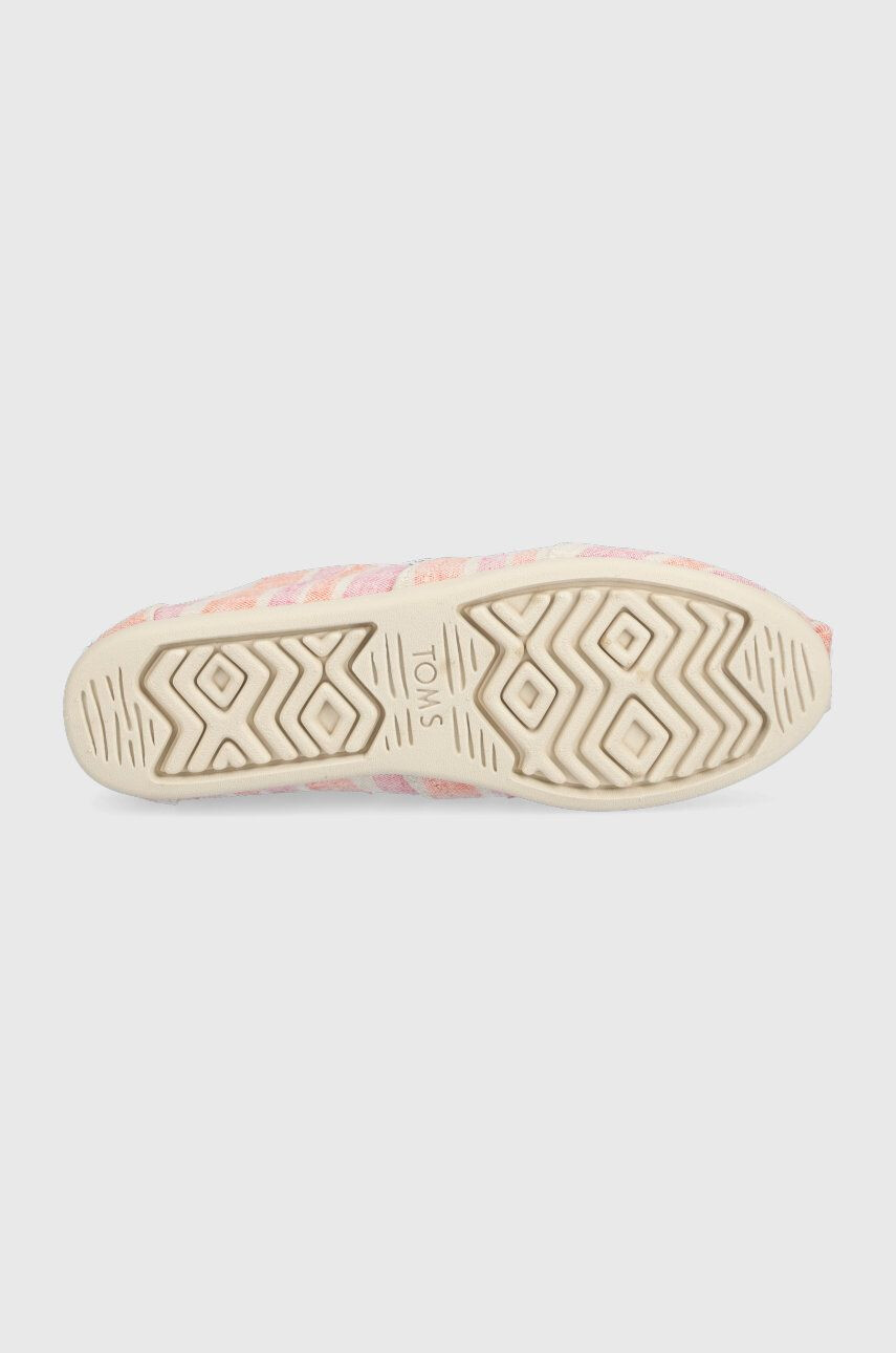 Toms Espadrilky Alpargata ružová farba - Pepit.sk