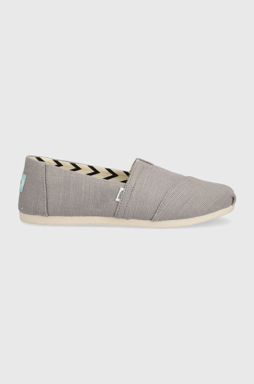 Toms Espadrilky Alpargata šedá farba - Pepit.sk