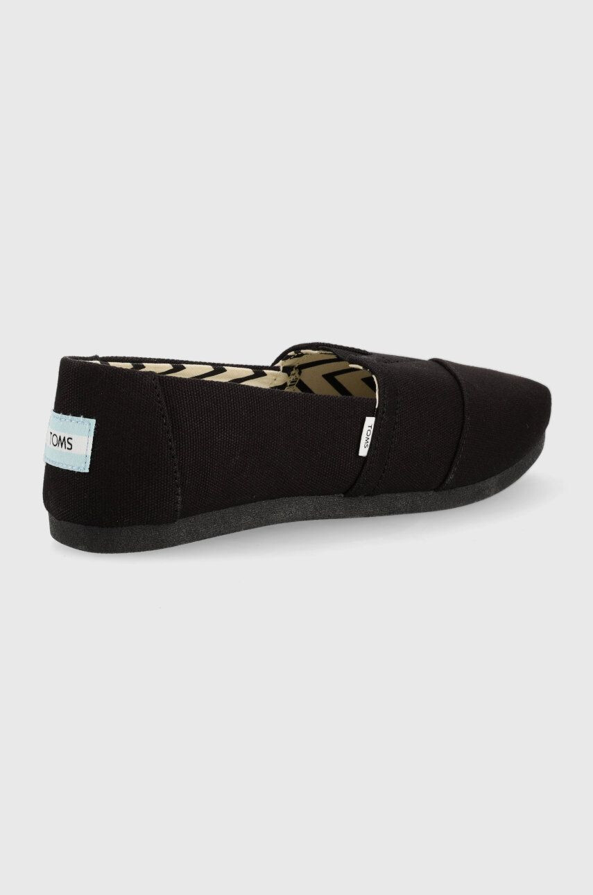 Toms Espadrilky Alpargata čierna farba - Pepit.sk